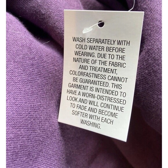 Taylor Swift Speak Now TV The Story of Us Purple Crop Hoodie Size XL Distressed - Picture 5 of 13